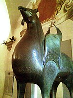 The Pisa Griffin, 107 cm high, probably 11th century