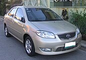 Pre-facelift model Vios (XP40, Philippines)