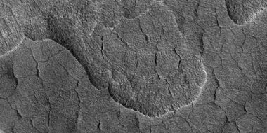 Scalloped terrain, as seen by HiRISE under HiWish program. The location is the Casius quadrangle.