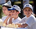 Armenian children at the UN Cup Chess Tournament in 2005.