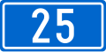 D25 state road shield