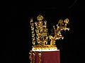 Side view of the silla gold crown.