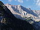 Middle Höllentalspitze (centre, 2,743 m or 8,999 ft)