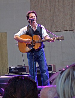 Mellencamp performing in Norfolk, Virginia in 2009