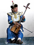 A Mongol musician