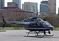 Police OH-58 Helicopter