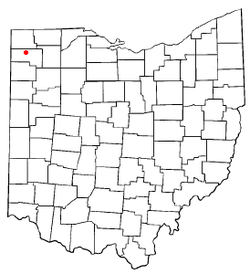 Location of Ney, Ohio