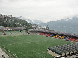 Aerial view Sree Kanteerava Stadium