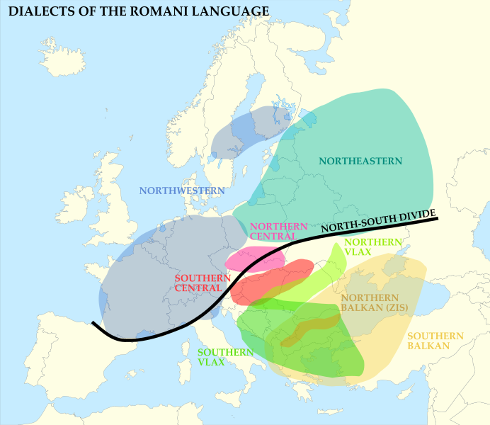 File:Romany dialects Europe.svg