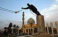 Toppling of the statue of Saddam Hussein in Baghdad