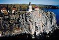 Aerial view of Split Rock Lighthouse