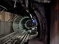 The Transbay Tube, which carries San Francisco Bay Area Rapid Transit trains under San Francisco Bay