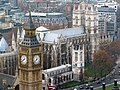 A view from the nearby London Eye to the North East