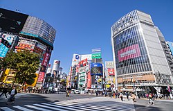 Shibuya scramble crossing