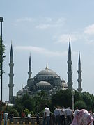 The Blue Mosque.