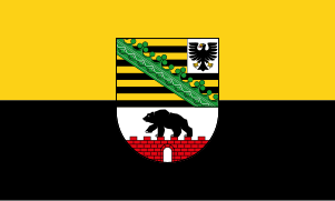 Bandera de Sajonia-Anhalt