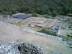 La plaza del Foro desde el Oeste