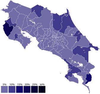 PRC strength by canton