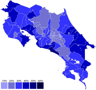 PUSC strength by canton