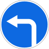 Turn left