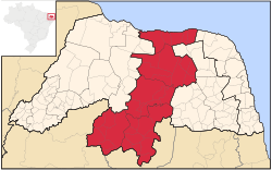 Location of Central Potiguar