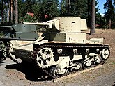 Finnish T-26 at the Parola Tank Museum