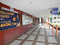 Outer hallway of Cafteria towards swimming pool and classrooms