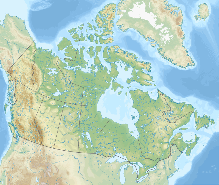 Temperature in Canada is located in Canada