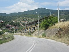 The dam of Lake Kerkini