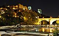 Durham, England at night