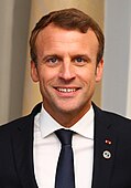 Emmanuel Macron LREM–FR President of France and President of the Council of the European Union[11] (since 1 January 2022)