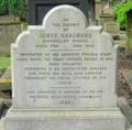 James Chalmers's tombstone, Dundee Howff