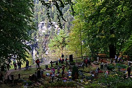 Oybin mountain cemetery