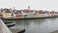 The Danube seen from the Stone Bridge