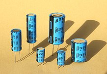 Radial or single-ended aluminium electrolytic capacitors