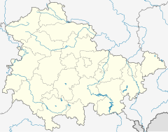 Erfurt is located in Thuringia