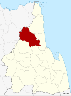 District location in Nakhon Si Thammarat province