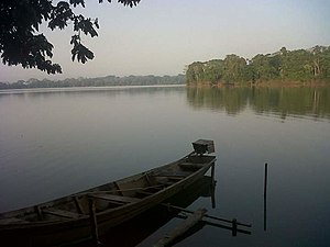 Lago Tumichucua al amanecer