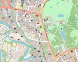 Map showing Paledang from OpenStreetMap