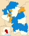 2010 results map