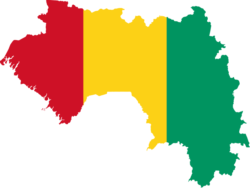 File:Flag map of Guinea.svg