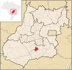 Location in Goiás state