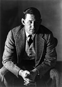 Photograph of writer John O'Hara