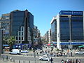 View of Karşıyaka Bazaar Street from Karşıyaka Pier