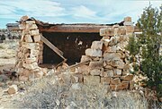 Stone house ruins