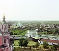 View of Dalmatovo from the monastery. 1912