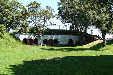 Inside Fort Sewall