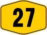 Federal Route 27 shield}}