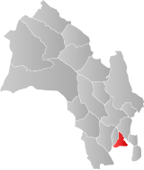 Drammen within Buskerud