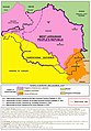 Map of the areas claimed by the West Ukrainian People's Republic.